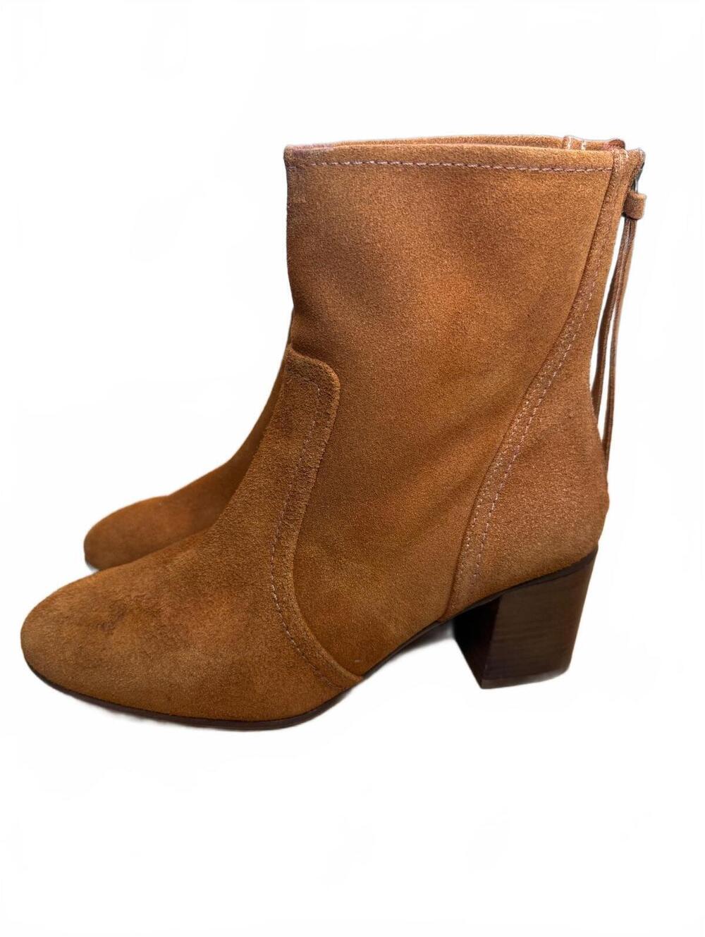 Faryl Robin for Anthropologie Rust Suede Boots Women’s EU 40 / US Women’s 9–9.5